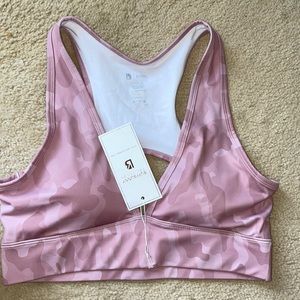 NWT Buff Bunny Pink Camo Bra